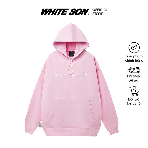 HOODIE "LOGO SS21" BLOSSOM
