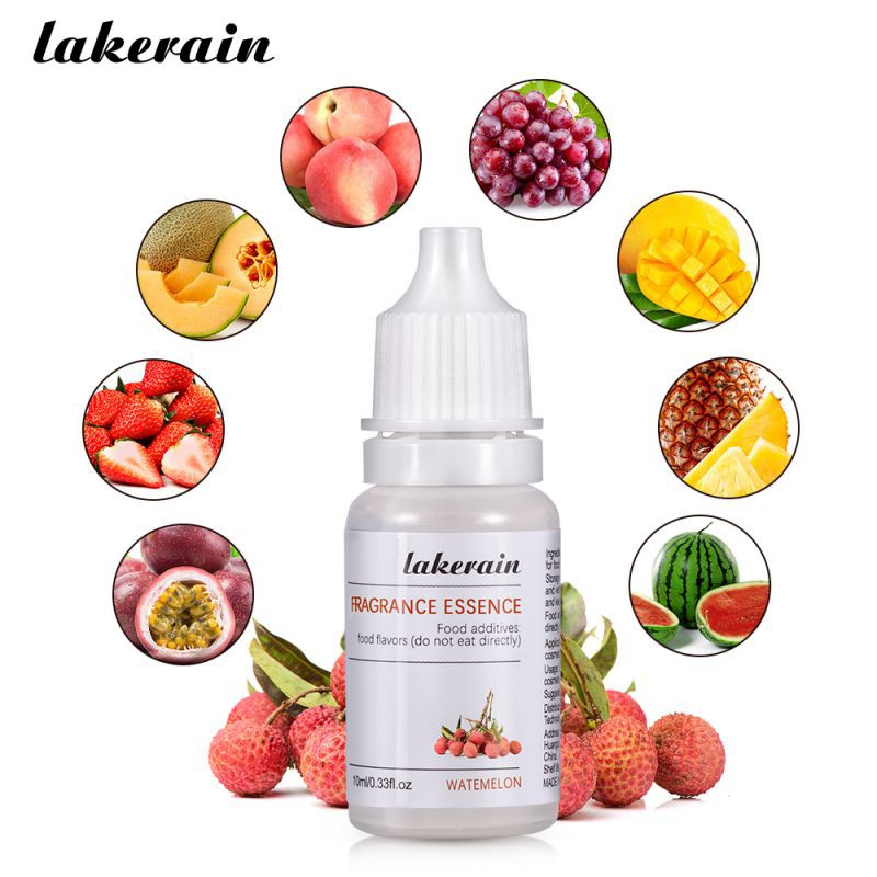 10ml Natural Flavor Essence for Handmade Cosmetic Lip Gloss DIY Grade Fragrance Flavoring Essential (Fruit and Floral) | BigBuy360 - bigbuy360.vn