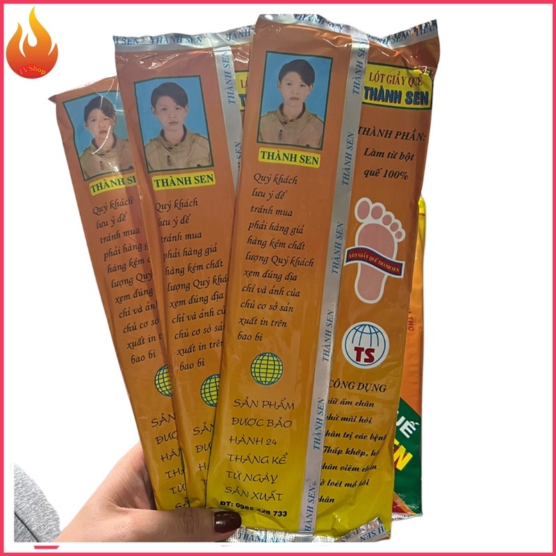 Lót giày quế, Lót Giầy Khử Mùi Hôi Hiệu Quả Đủ Size Nam Nữ Thành Sen