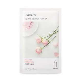 Mặt Nạ Giấy Innisfree My Real Squeeze Mask EX - ROSE (HOA HỒNG)