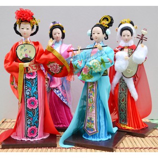 【 Jksd 】 Búp bê Bắc Ki mặc đồ vàng đẹp mắt