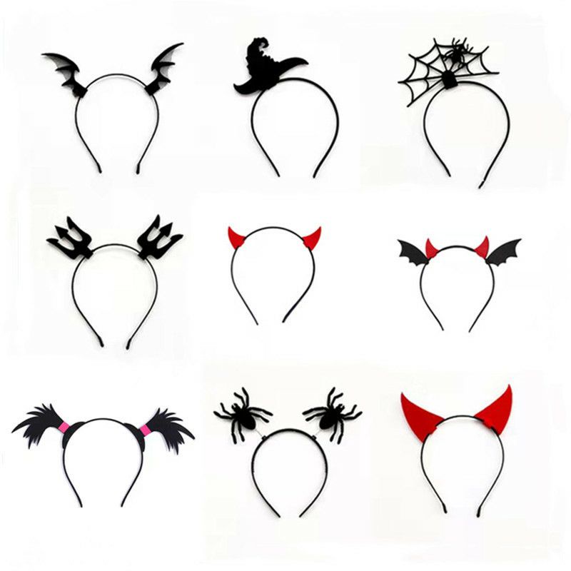 Cài tóc dao xiên đầu cosplay halloween hài hước phong cách Hàn Quốc