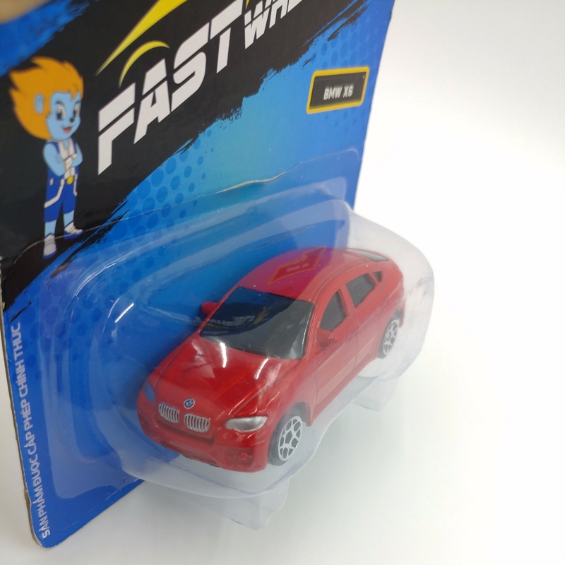 Đồ Chơi Xe Tốc Độ FastWheels 3 Inch - 342000S - BMW X6 - Màu Đỏ