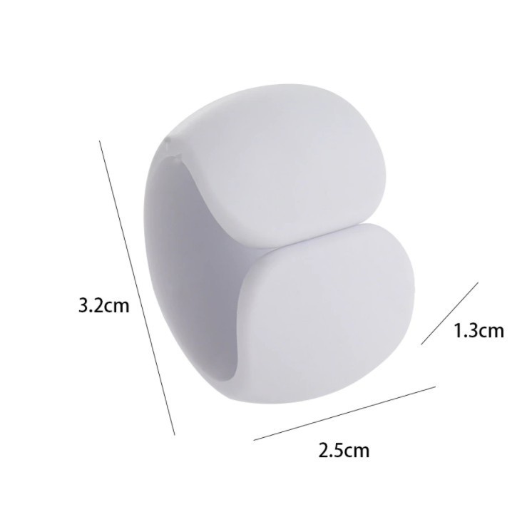 1 Kẹp Silicone Cố Định Dây Cáp/Tai Nghe