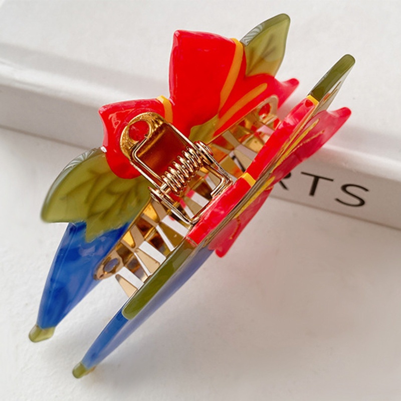 Kẹp Tóc Họa Tiết Hoa Thời Trang Nữ Tính