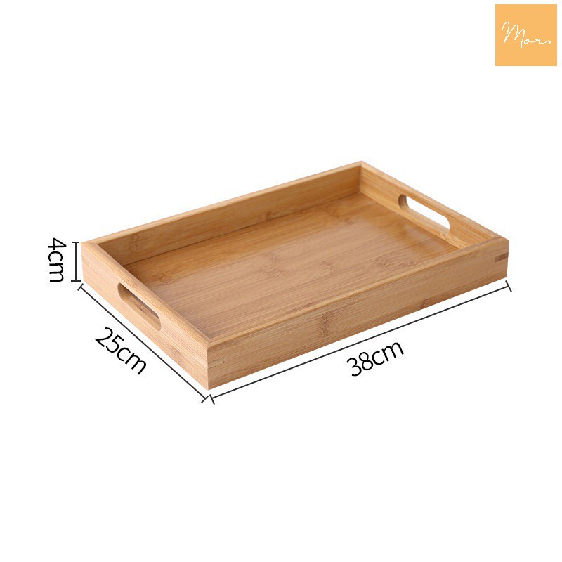 Khay trà bằng tre (1 chiếc) - KT4