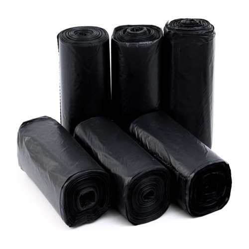 COMBO 3 Cuộn túi đựng rác tiện lợi MÀU ĐEN - Tự phân hủy- Thân thiện môi trường