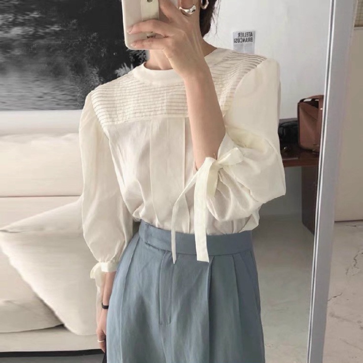 áo babydoll tiểu thư Ulzzang hàng QCCC A555 kaca hihishophaha