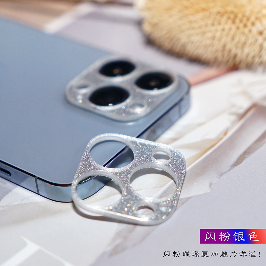Len Bao Ve Camera 11 Promax Miếng Dán Bảo Vệ Ống Kính Máy Ảnh Điện Thoại Sang Trọng Cho IPhone 11 Pro IPhone 13 12 Mini Pro Max