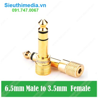 Đầu chuyển micro 6.5mm sang 3.5mm ugreen 20503