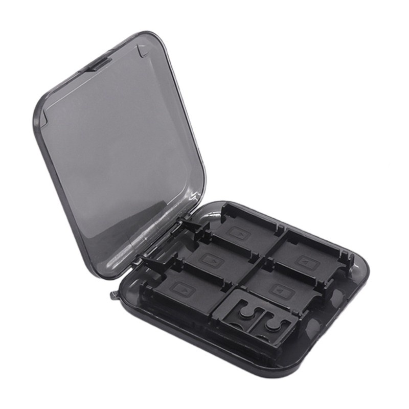 Utake Clear Game Cards Case for Nintend Switch 12 in 1 Switch Card Storage Case