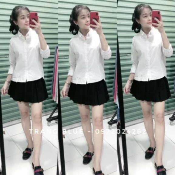(FREE SHIP) Áo sơ mi trắng