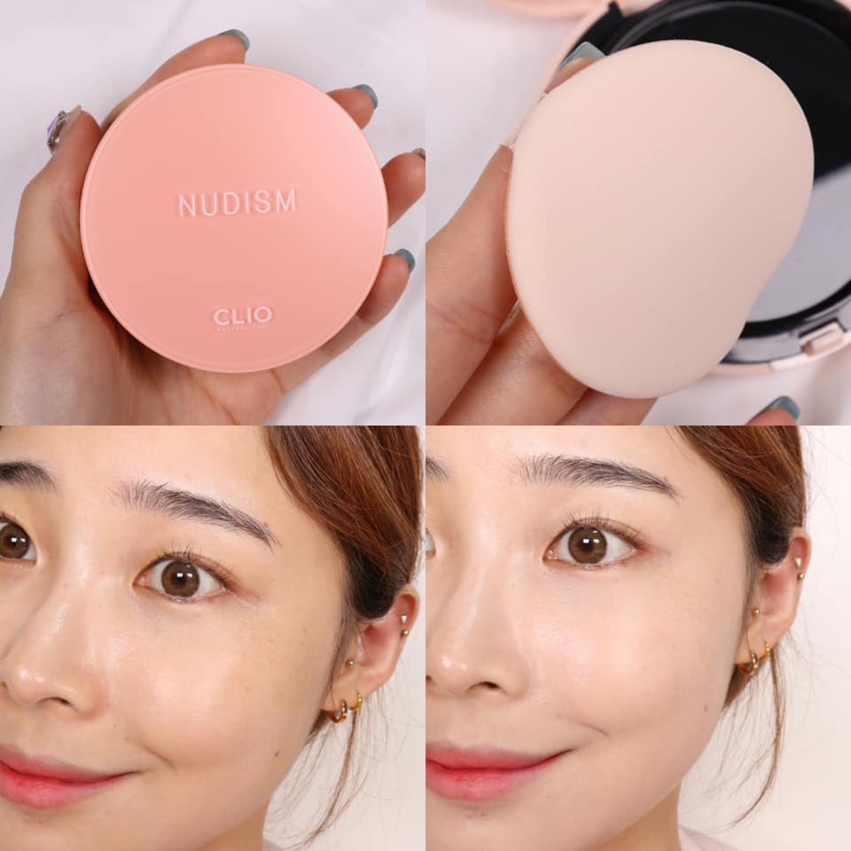 Phấn nước Clio Nudism Moist Cover Cushion