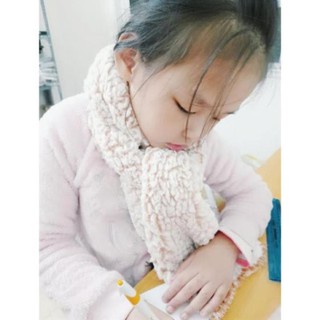 ( CỰC ẤM)Khăn quàng cổ lông cừu siêu ấm cho bé 1_14 tuổi nhiều màu nhiều size