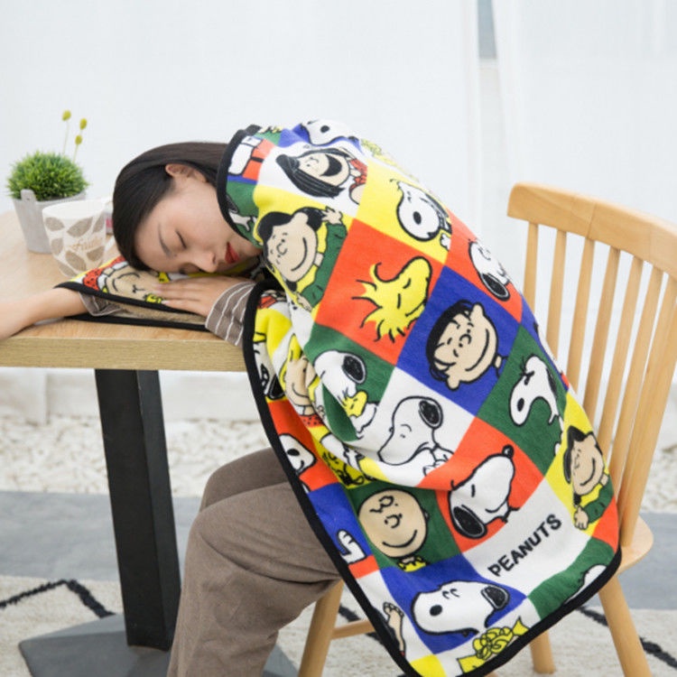 ❍✆◊Chăn Choàng Vải Flannel Dày Giữ Ấm Mùa Thu Đông Có Vỏ Bọc Cho Mẹ Bầu | BigBuy360 - bigbuy360.vn