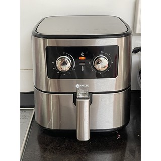 Nồi chiên không dầu LOTTE 5.5LIT LTS-AF5SM thân vỏ inox cực sang
