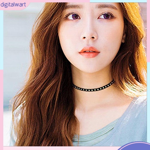 Vòng cổ choker thiết kế đinh tán cá tính trẻ trung dành cho nữ