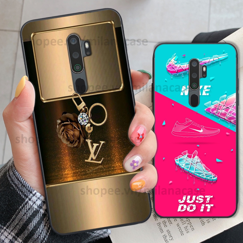 Ốp Oppo A5 2020 / A9 2020 in hình các thương hiệu nổi tiếng sang chảnh, đẳng cấp, cá tính
