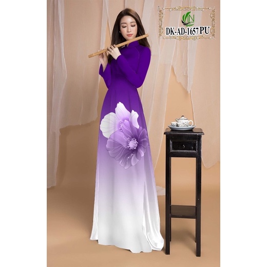 Vải áo dài Ombre
