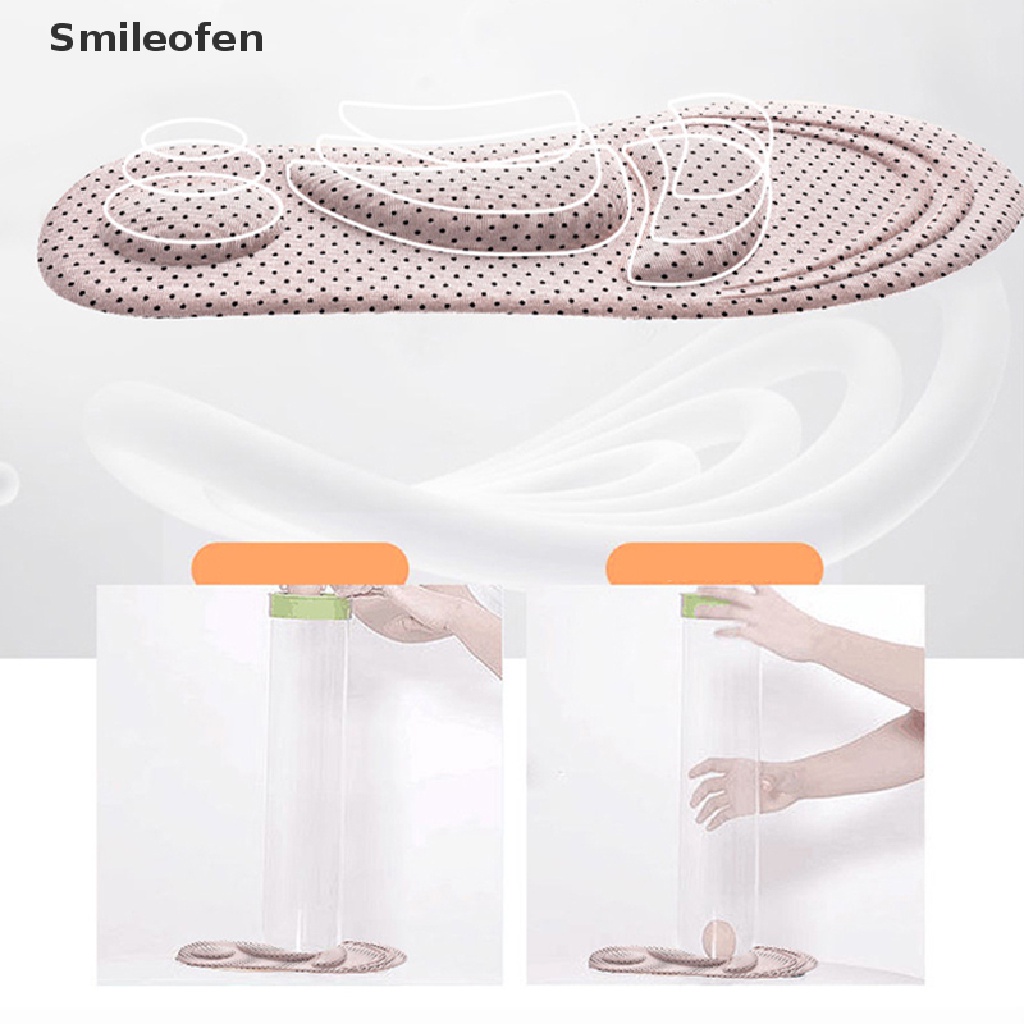 Set 2 Miếng Lót Giày Giảm Đau 4D Bằng Cao Su Non Mềm Mại