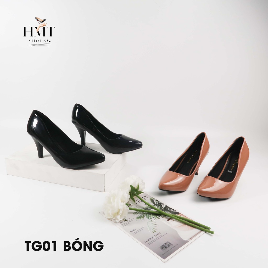 Giày cao gót bít mũi basic HMTSHOES TG01