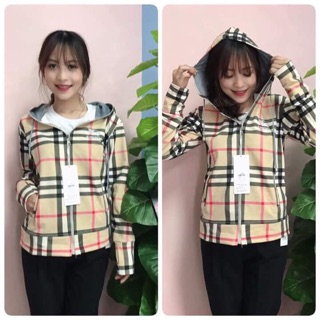  Áo chống nắng kẻ da cá