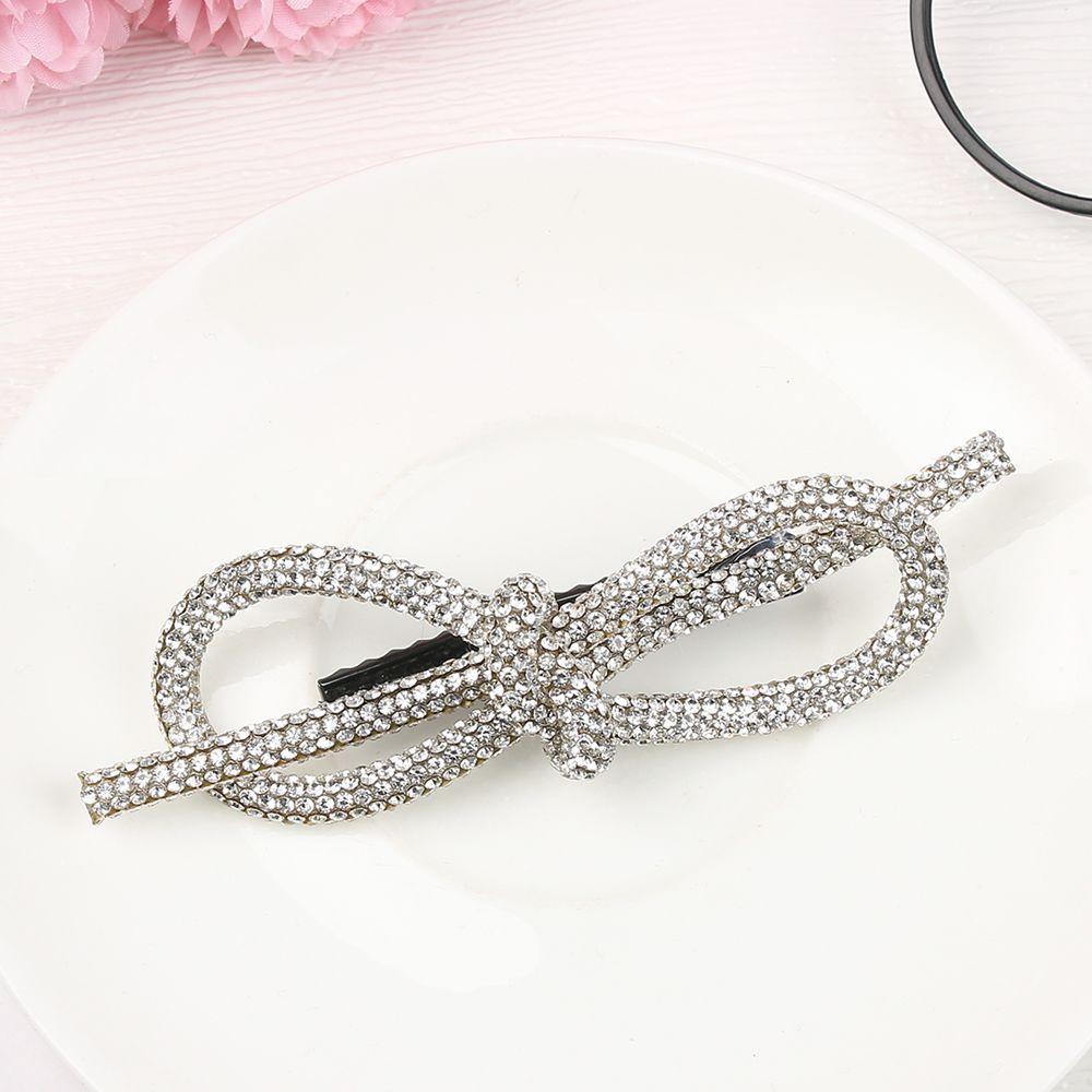 CACTU Kẹp Tóc Mái Đính Kim Cương Giả Mới