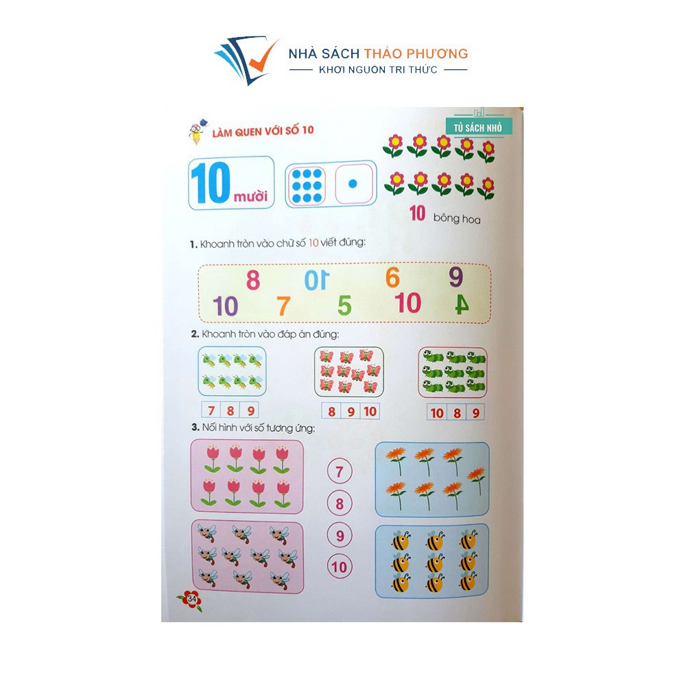 Sách - Bé học toán (Hành trang cho bé tự tin vào lớp 1) | BigBuy360 - bigbuy360.vn