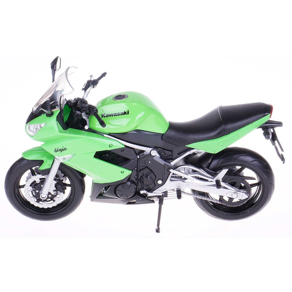 MÔ HÌNH XE MOTO SIÊU XE KAWASAKI NINJA 650R | WELLY tỷ lệ 1:10