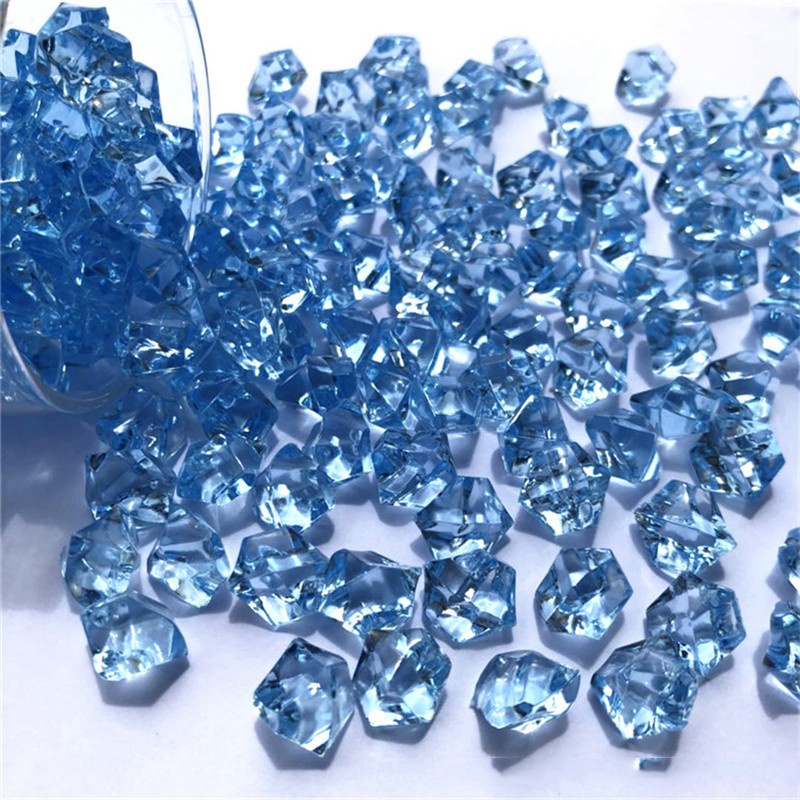 Set 150 viên đá acrylic nhiều màu sắc trang trí cây cảnh tiện dụng
