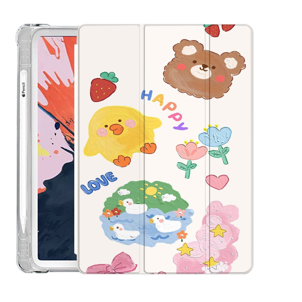 Bao da máy tính bảng trong suốt cho iPad 9 2021/iPad 10.9/iPad 8 7 10.2/iPad 56 78 Mini 456 Air 1234 Pro 10.5"