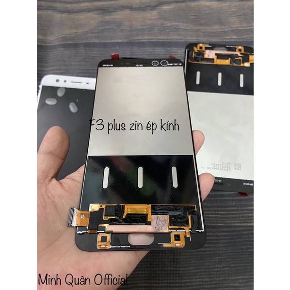 Màn hình Oppo F3 plus zin ép kính tặng keo dán
