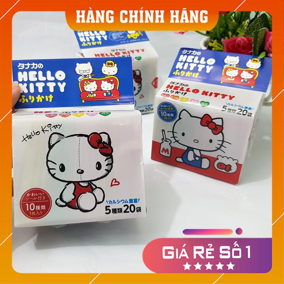 Gia vị rắc cơm Hello Kitty - Hàng nội địa Nhật (Date mới 2021)
