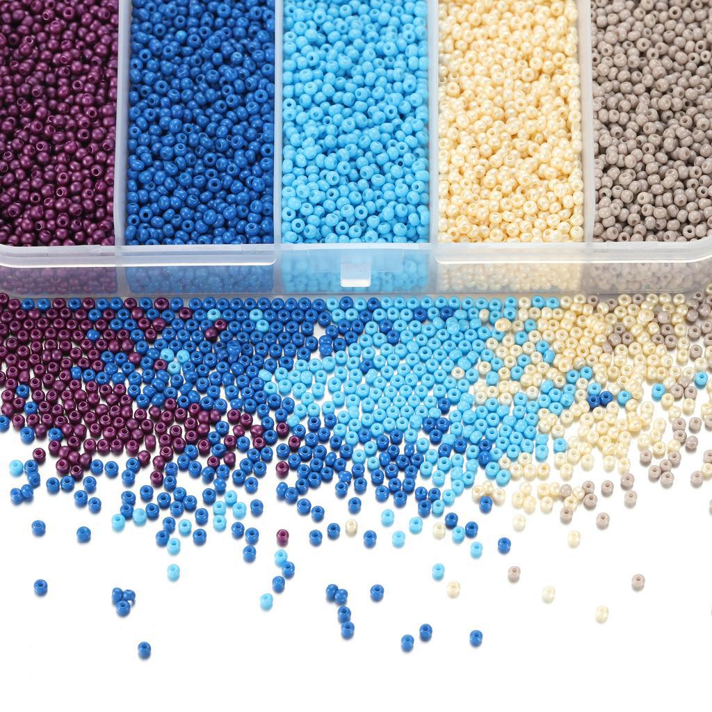 Set 9000 Hạt 2mm Làm Đồ Trang Sức Thủ Công