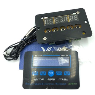 Mạch cảm biến nhiệt độ đóng ngắt thiết bị xh-w1411 12vdc