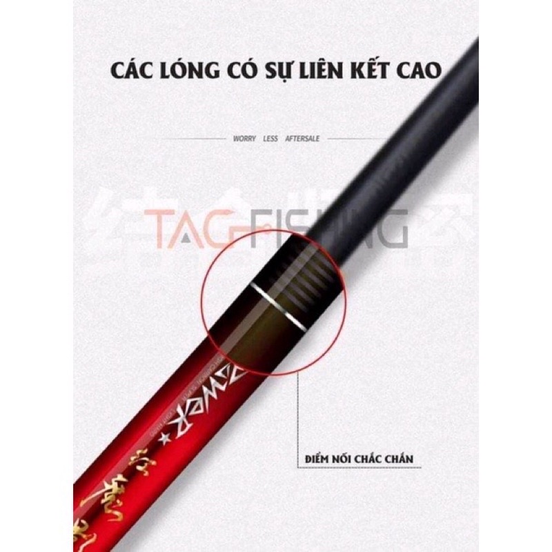 Cần Câu Đài GUIDE Hồng Ma Ảnh 4H 28i - Chính Hãng