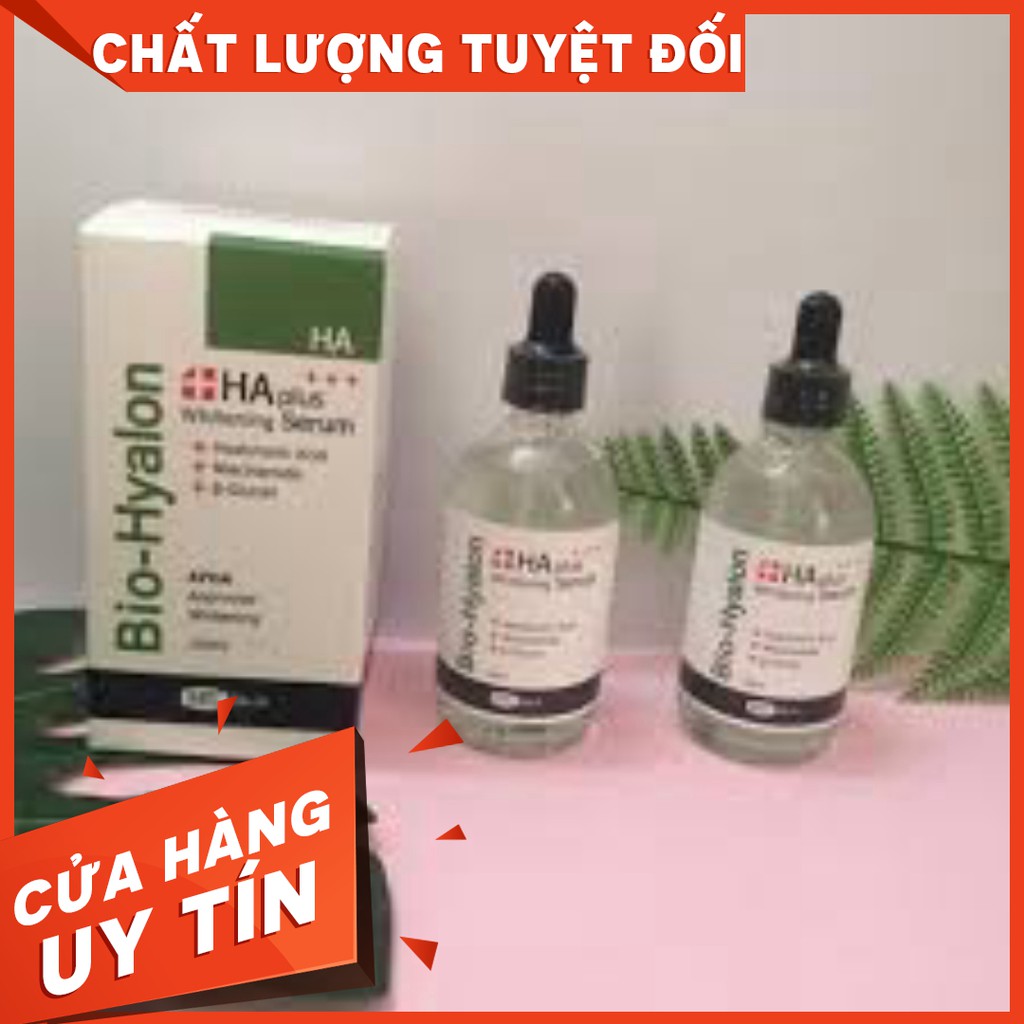 Serum HA Plus Whitening HA PLUS Whitening SERUM (Bio-Hyalon) - SERUM CẤP ẨM, TRẮNG SÁNG DA