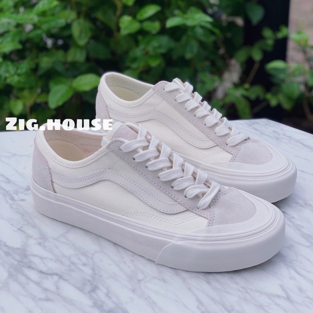 Giày Vans Style 36 Decon Trắng