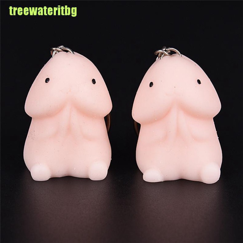 Móc Khóa Squishy Hình Mặt Cười Đáng Yêu