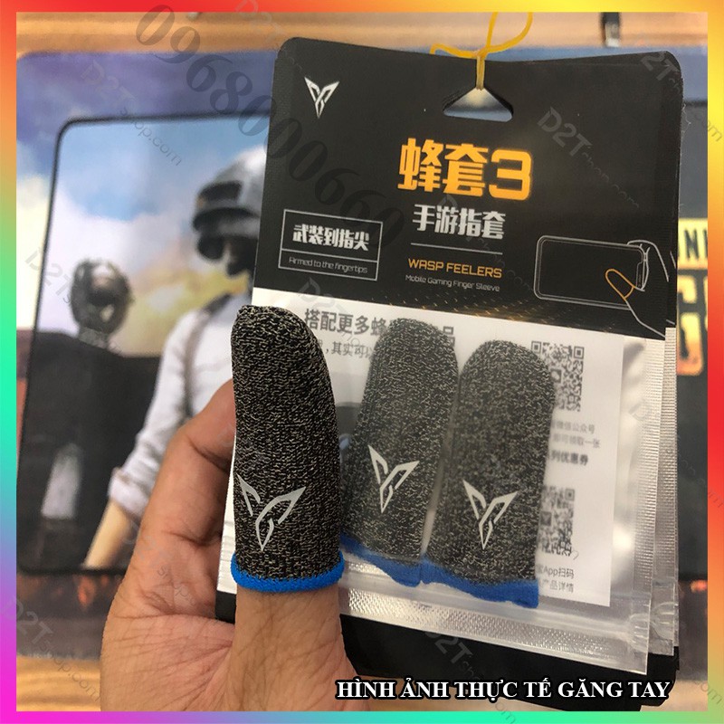 [THẾ HỆ 4 ] Flydigi Wasp Feelers 4 | Găng tay chơi game PUBG, Liên quân, chống mồ hôi tốt hơn, nhạy hơn, in nhiệt 3M mới