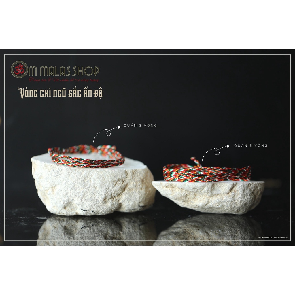 VÒNG CHỈ NGŨ SẮC ẤN ĐỘ
