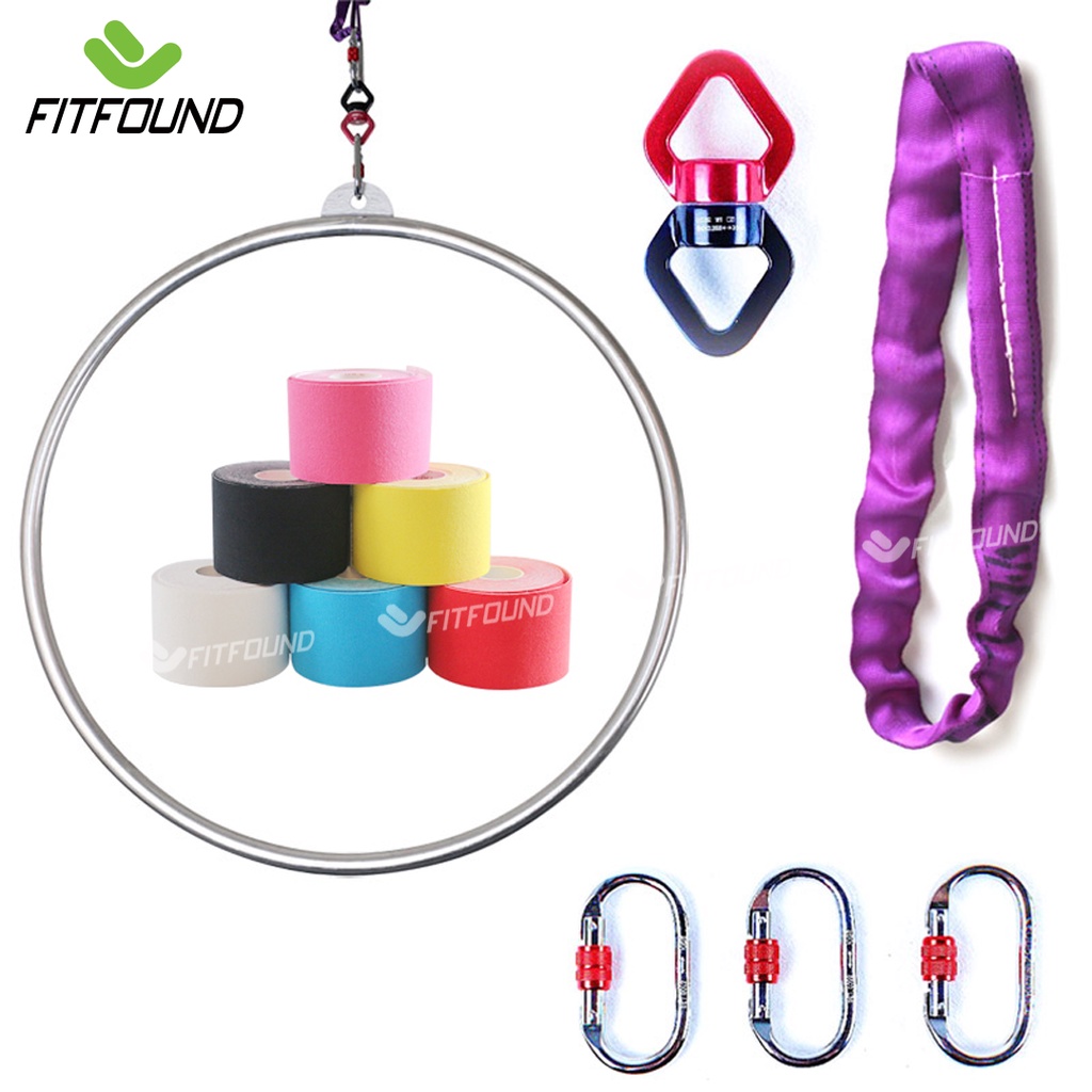 Băng Dính Vải Cuốn Vòng Bay Tập Aerial Hoop Chống Trơn Trượt Bản 5cm, 2.5cm