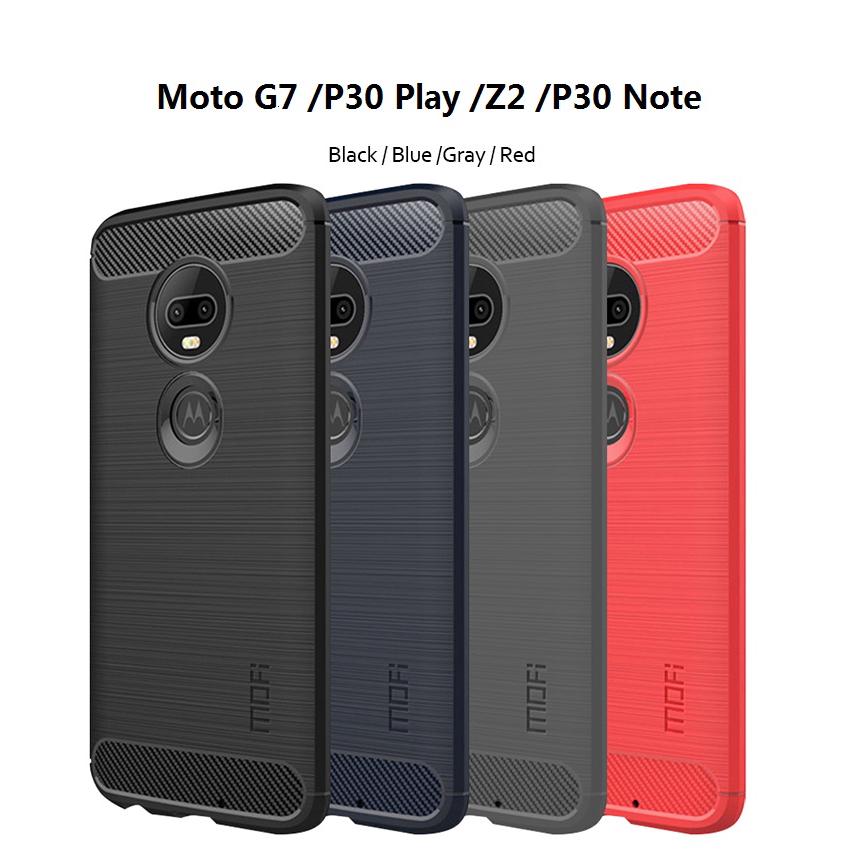 Ốp điện thoại silcon TPU bảo vệ chống trầy xước cho Moto G7/P30 Play/Z2 force/P30 Note