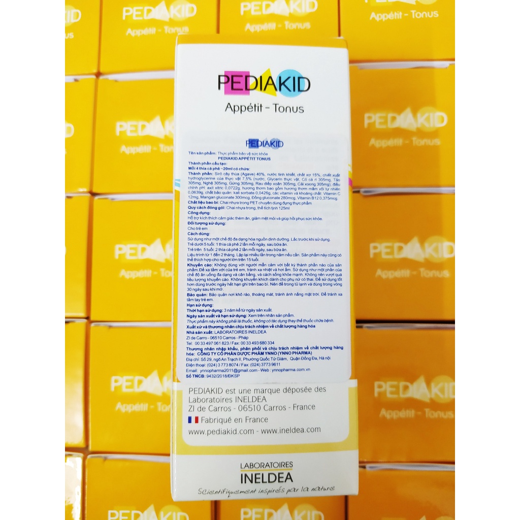 Siro Ăn Ngon Pediakid Appeti Tonus [chính hãng]