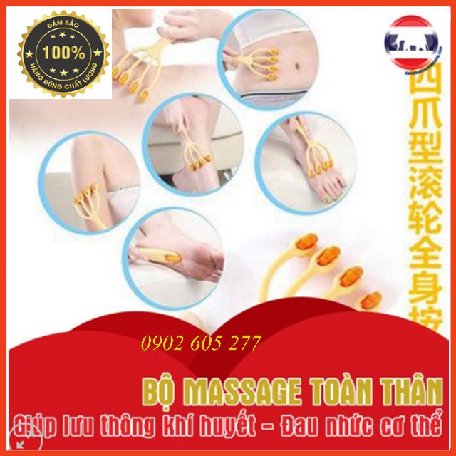 [Hiệu Qủa 100%] CÂY MASSAGE TOÀN THÂN  - LƯU THÔNG KHÍ HUYẾT - KÍCH THÍCH MẠCH MÁU TRÊN DA - GIẢM ĐAU NHỨC CƠ THỂ