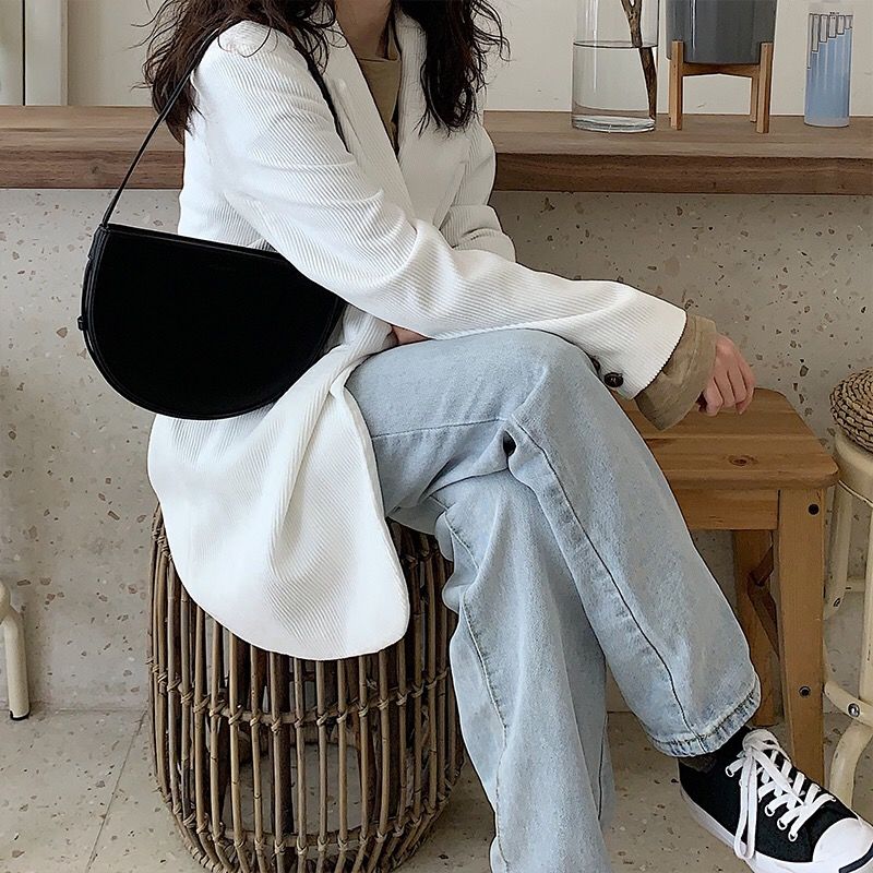 Túi PU Đeo Chéo Thiết Kế Yên Ngựa Thời Trang Cho Nữ | BigBuy360 - bigbuy360.vn