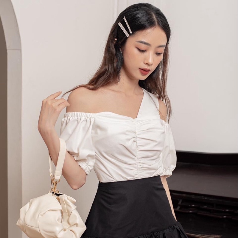 [Mã SKAMLTSM9 giảm 10% đơn 99K] Áo tay phồng - Lucy Top Twentyfive Studio