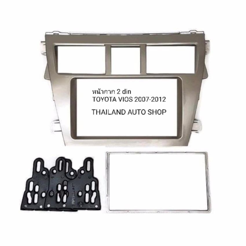Thái Lan 2 din Player Mask Mô hình trực tiếp cho TOYOTA VIOS2007-2012 Đồng Bạc