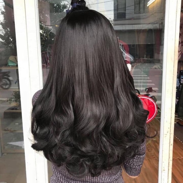 Tóc kẹp u + mái mưa