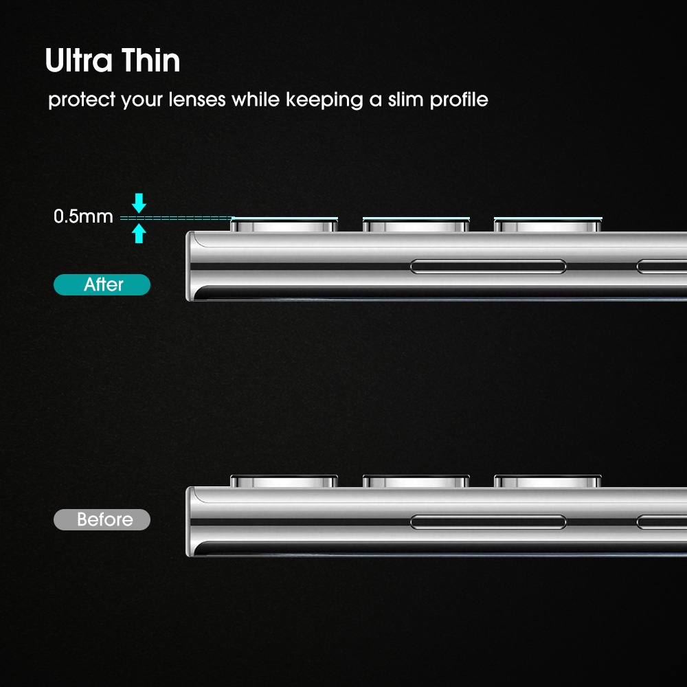 Miếng Dán Cường Lực Bảo Vệ Ống Kính Máy Ảnh Cho Samsung Galaxy Z Flip4